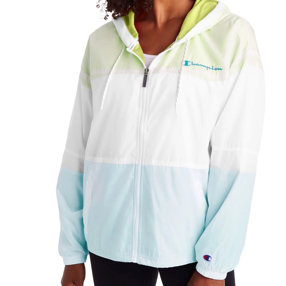 NWT Champion Stadium Colorblocked Windbreaker